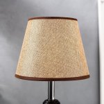 Лампа настольная "Гелла" 1х40Вт Е27 220В черный 19х19х43 см