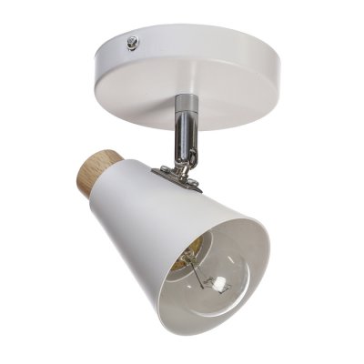 Спот Спот "Конус малый" 1x40Вт E27 белый 10х15х11,5 см