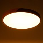 Люстра "Модена" LED 3 режима 72Вт черный 51,5х50,5х5,5 см