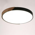 Люстра "Модена" LED 3 режима 72Вт черный 51,5х50,5х5,5 см