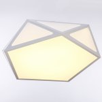 Люстра "Новента" LED 3 режима 72Вт белый 49х46,5х10 см