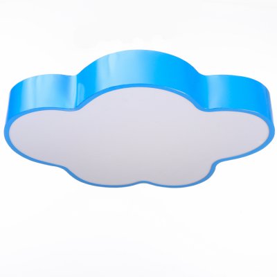 Люстра "Облачко" LED 3 режима 68Вт синий 47,5х52х8 см