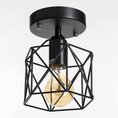 Люстра Люстра "Сеть" 1х40Вт Е27 черный 13х13х17 см