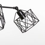 Люстра "Сеть"  5х40Вт Е27 черный 70х70х34 см