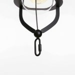 Бра "Эльба" 1х40Вт Е27 черный 25х25х40 см