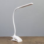 Лампа на прищепке "Змейка" 1Вт 14 LED USB белый 9х3,5х42 см