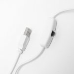 Лампа на прищепке "3мейка" 1Вт 14 LED USB розовый 9х3,5х42 см