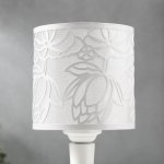 Лампа настольная "Лотосы" E27 14х14х30 см