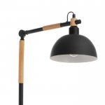 Торшер "Шарм" 1x60Вт E27 черный 27х27х193 см