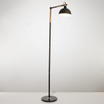 Торшер "Шарм" 1x60Вт E27 черный 27х27х193 см