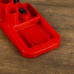 Лампа настольная "Мудрец" Е27 40W,  220В красный 18х11,5х33 см