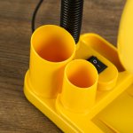 Лампа настольная "Мудрец" Е27 40W,  220В желтый 18х11,5х33 см