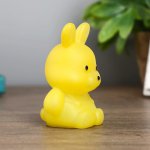 Ночник пластик "Зайчик" 1Вт RGB МИКС 3х6х6,5 см.