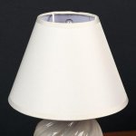 Лампа настольная керамика "Кадди" 1хE14 40Вт серый 18х18х27 см.