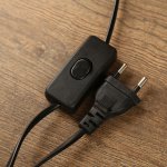 Лампа настольная "Милан" 1х40Вт Е27 золото-белый 24х24х43 см.