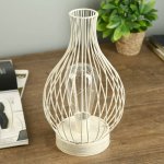 Ночник "Белый фонарь" LED белый 15х15х16 см.