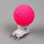 Ночник "Букет" 1Вт МИКС 6,5х5,5х8,5 см.