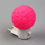 Ночник "Букет" 1Вт МИКС 6,5х5,5х8,5 см.