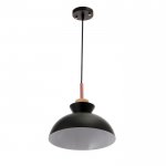 Светильник "Вармо" 1х60Вт Е27 черный 28х28х24 см.