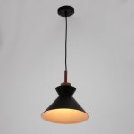 Светильник "Мирелла" 1х60Вт Е27 черный 27х27х19 см.