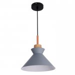 Светильник "Мирелла" 1х60Вт Е27 серый 27х27х19 см.