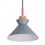 Светильник "Мирелла" 1х60Вт Е27 серый 27х27х19 см.