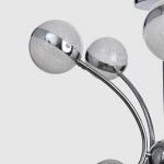 Люстра "Артена" LED 70Вт хром 80х80х63 см.