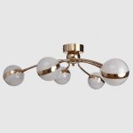 Люстра "Артена" LED 42Вт золото 70х70х24 см.