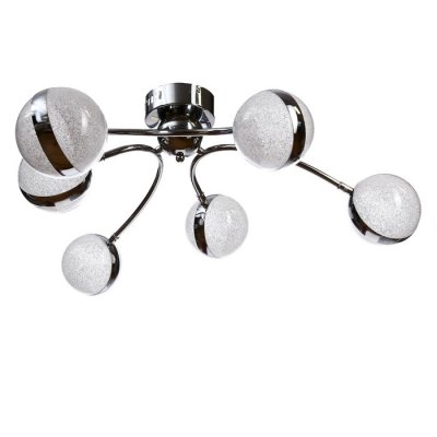 Люстра Люстра "Артена" LED 42Вт хром 70х70х24 см.