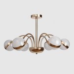 Люстра "Артена" LED 42Вт золото 60х60х42 см.