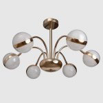 Люстра "Артена" LED 42Вт золото 60х60х42 см.