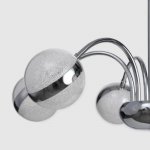 Люстра "Артена" LED 42Вт хром 60х60х42 см.