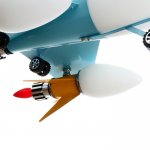 Люстра "Перехватчик" 2x40Вт E27+2х40Вт E14 74х59х79 см.