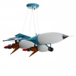 Люстра "Перехватчик" 2x40Вт E27+2х40Вт E14 74х59х79 см.