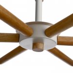 Люстра "Канди" 6x40Вт E27 зеленый 75х75х64 см.