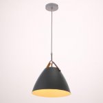 Светильник "Алтедо" 1x40Вт E27 серый 27х27х30 см.