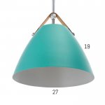 Светильник "Алтедо" 1x40Вт E27 зеленый 27х27х30 см.