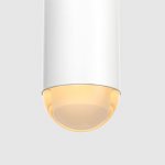 Светильник "Элит" 1хЕ14 40Вт белый-золото 6х6х130 см.