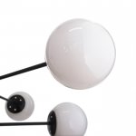 Люстра "Баренса" 6х40Вт E27 черный 86х86х70 см.