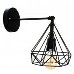 Бра "Блум" 1х40Вт E27 черный 25x20x25 см.
