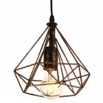 Светильник "Блум" 1х40Вт E27 черный-золото 25x20x100 см.