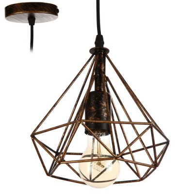 Светильник Светильник "Блум" 1х40Вт E27 черный-золото 25x20x100 см.