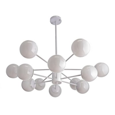 Люстра Люстра "Баренса" 12х40Вт E27 белый 86х86х75 см.