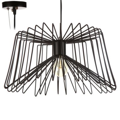 Светильник Светильник "Атом" 1х40Вт E27 черный 40х40х120 см.