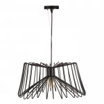 Светильник "Атом" 1х40Вт E27 черный 40х40х120 см.