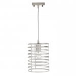 Светильник "Цилиндр" 1х40Вт E27 белый 18х18х100 см.