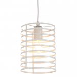 Светильник "Цилиндр" 1х40Вт E27 белый 18х18х100 см.