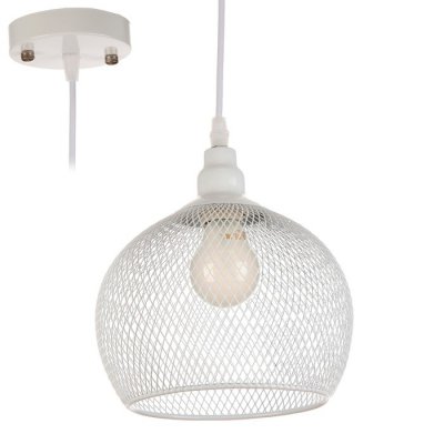 Светильник "Шар" 1х40Вт E27 белый 22х22х100 см.