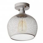 Светильник "Шар" 1х40Вт E27 белый 22х22х22 см.