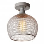 Светильник "Шар" 1х40Вт E27 белый 22х22х22 см.